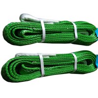 2 Ton 3 Mtr Green Polyester Slings