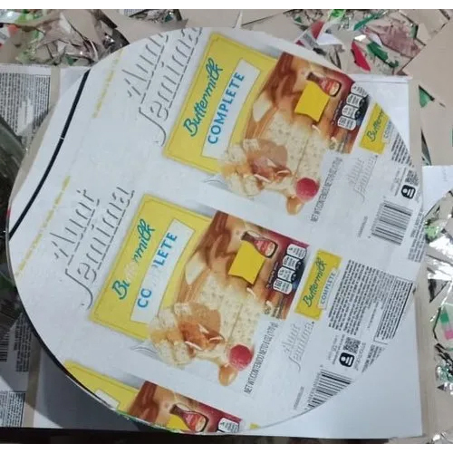 Printed Circle Paper Plate Raw Material