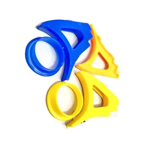 Fire Extinguisher Seal Necking Set - Plastic | Yellow/Blue, 20g Weight for Durable Fire Safety Management