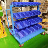 Bin Storage Rack And Trolley - Application: Industrial