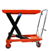 Strong Scissor Lift Table Cum Trolley