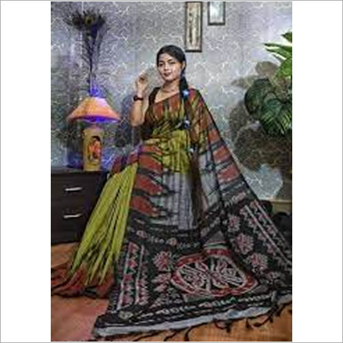 Organza Sambalpuri Saree