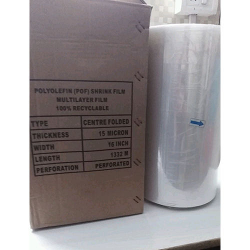 Poly Oly Shrink Film Roll Application: Industrial