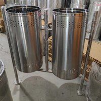 stainless steel dust bin