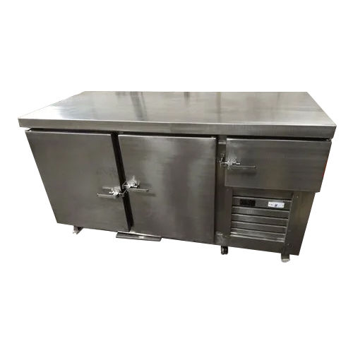 Stainless Steel Working Table Deep Refrigerator