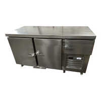 Fibre Stainless Steel Working Table Deep Refrigerator