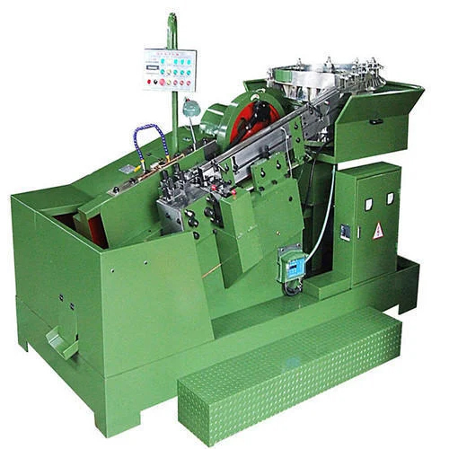 Bolt Making Machine - Electric Power 220-440V | Automatic Operation, Painted Surface Treatment, Industrial Use, Warranty Included