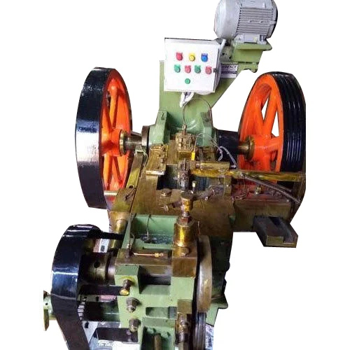 Double Stroke Cold Heading Machine - Automatic Operation, 220-440V Electric Power | Industrial Usage, Painted Surface, Warranty Included