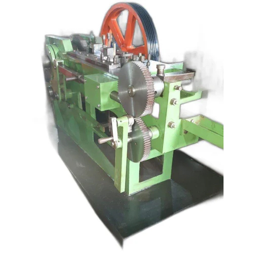 Cold Header Machine - Automatic Operation, 220-240V Power Supply | Electric, Industrial Usage, Painted Finish, Warranty Included