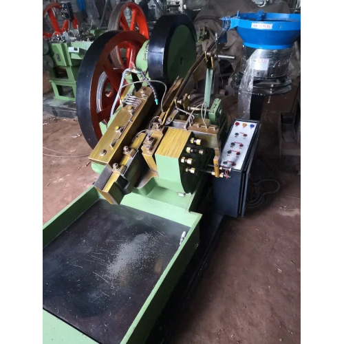 Flat Die Thread Rolling Machine - Electric Powered Automatic Operation | Warranty Included Industrial Use Painted Finish 220-440 Power