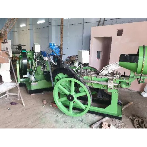 Bolt Trimming Making Machine - Automatic Operation | 220-440 Volt Electric Power, Painted Surface Treatment, Industrial Usage, Warranty Included