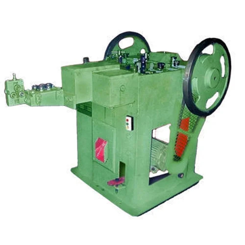 High Speed Wire Nail Making Machine - Electric Power 220-440V | Automatic Operation, Industrial Use, Painted Finish, Warranty Included