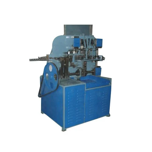 Wire Nail Making Machine - Electric Powered, Automatic Operation | Painted Finish, Industrial Use, Warranty Included, 220-440 Power