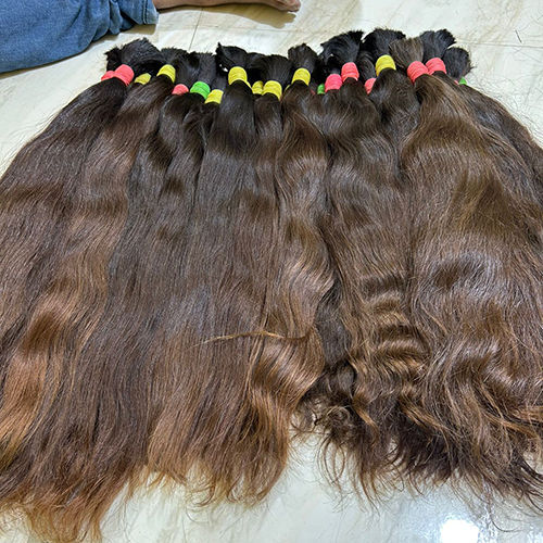 Natural Brown Bulk Hair