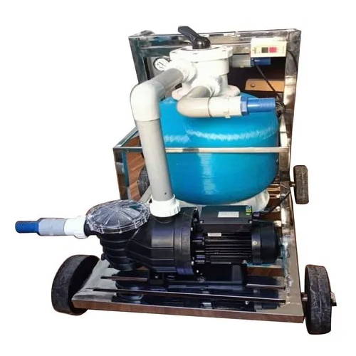Trolley Mount Swimming Pool Sand Filter