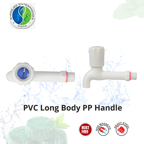 PVC Long Body PP Handle Tap