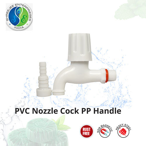 PVC Nozzle Cock PP Handle