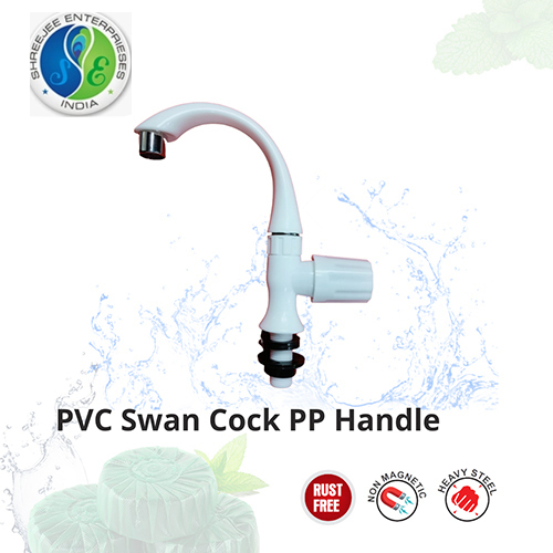 PVC Swan Cock PP Handle