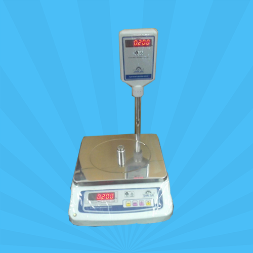 Metal Body Pole Display Scale
