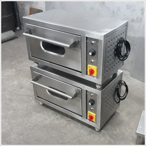 Silver Steel Oven