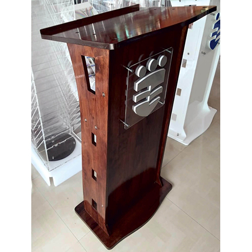 Acrylic Wooden Podium Stand