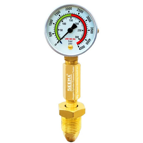 SEEMA Oxygen Gas Cylinder Pressure Tester