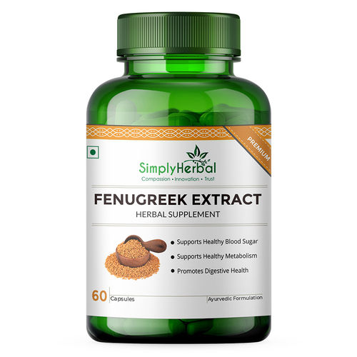 Simply Herbal Fenugreek Extract Dosage Form: Capsule