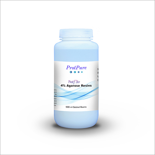Plain/ Standard/ Basic 4% Agarose resins For Size Exclusion Or Molecular Sieving