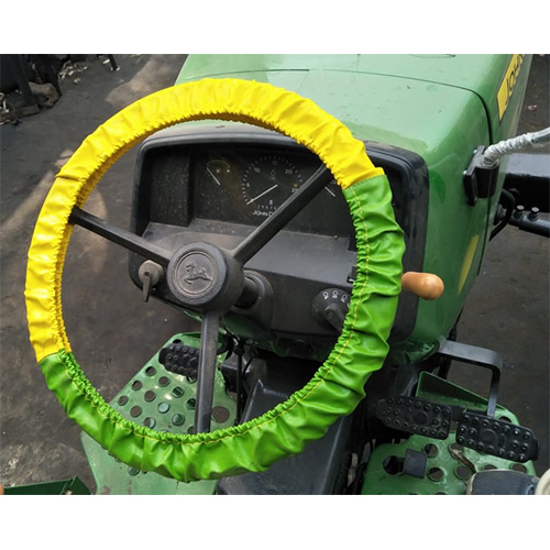 Steering Cover - Plastic Material, Multicolour Painted Design | 1-Year Warranty