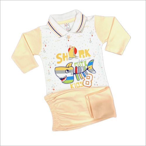 Washable S- 5709 Babyput Full Sleeve  Collar Suit