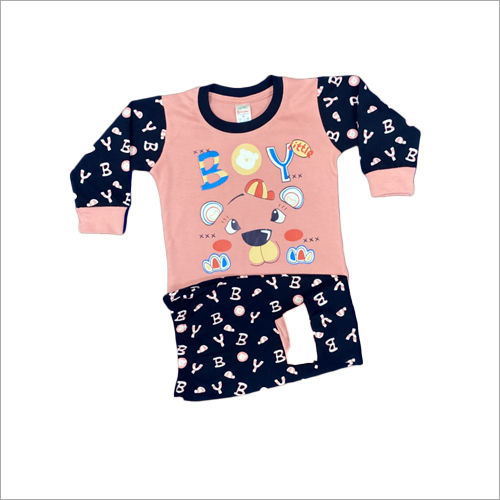 S - 9107 Babyput Full Sleeve T Shirt And Lounge Pant