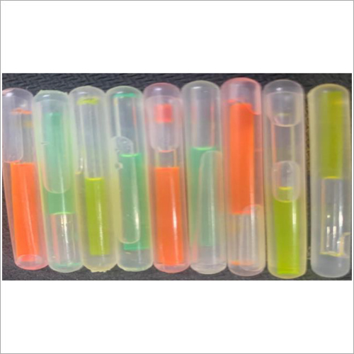 Glow Stick - 50mm Pouch Pack | Bright Green and Red Plastic Glow Signs for Precautionary Use