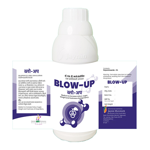 Blow-Up Plant Growth Regulator - Liquid, Controlled Release Formula | Optimal Plant Growth, Room Temperature Storage, Suggested Dosage