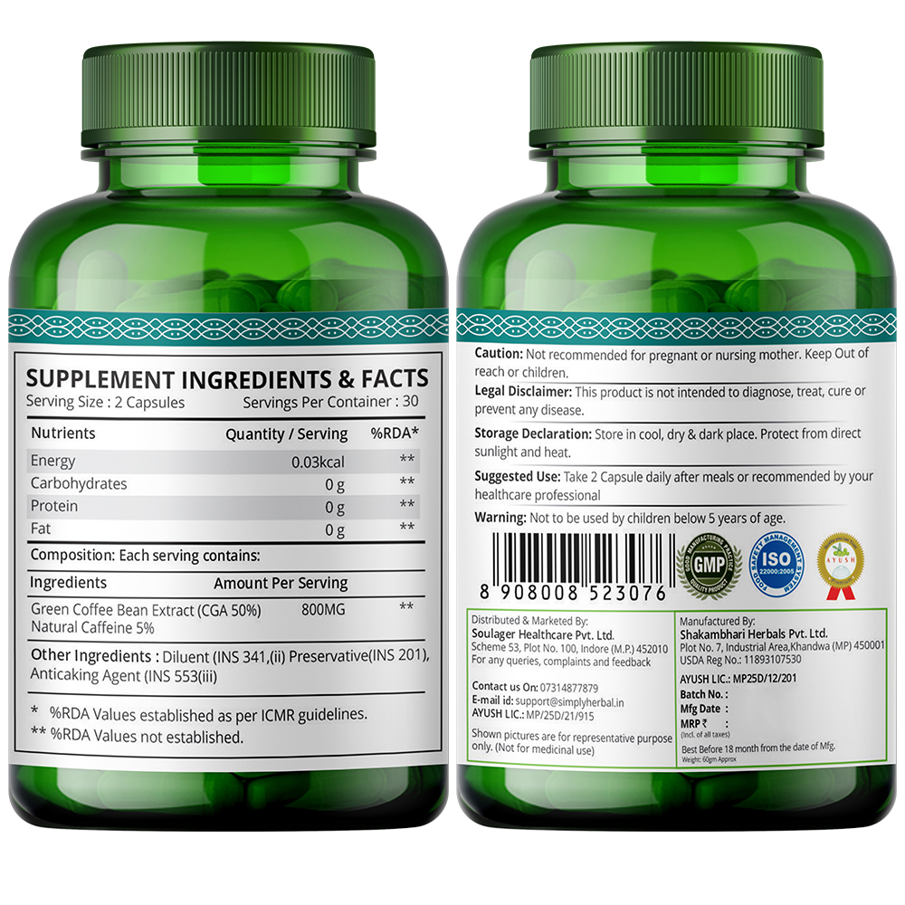 Simply Herbal Green Coffee Extract