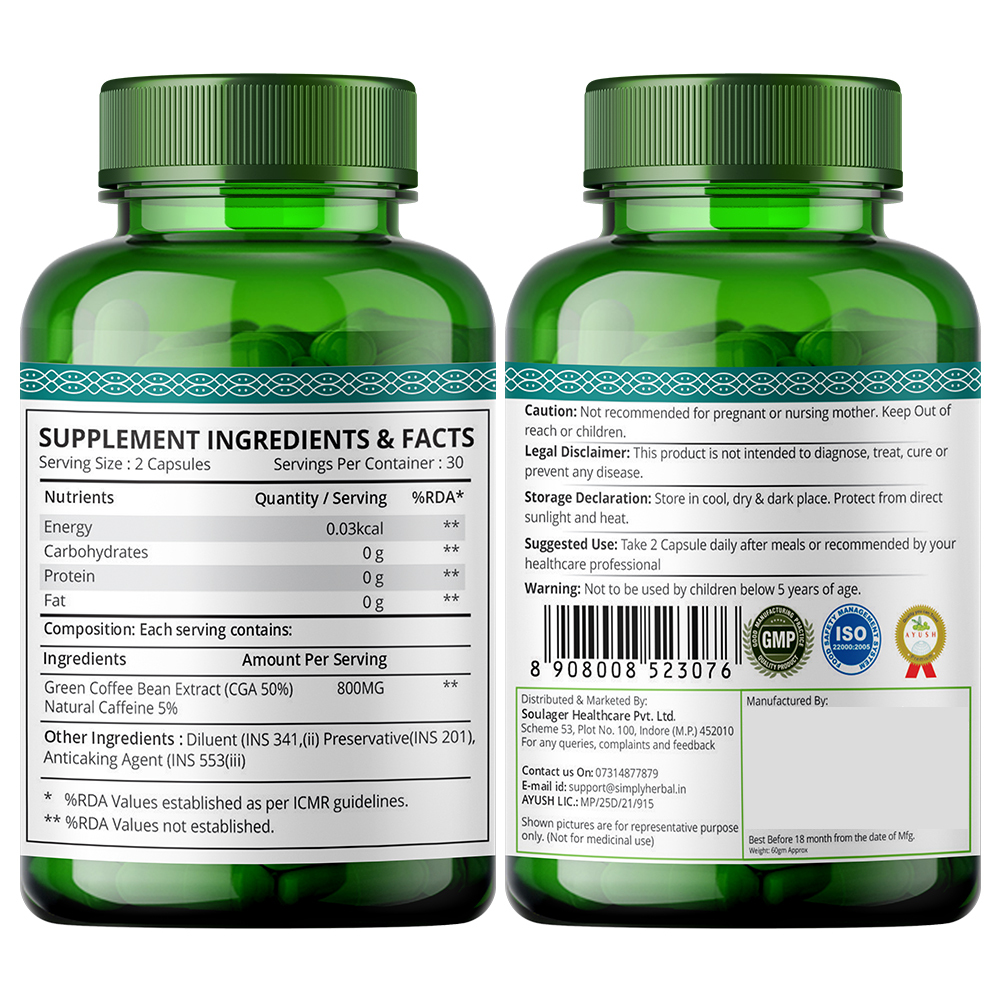 Simply Herbal Green Coffee Extract