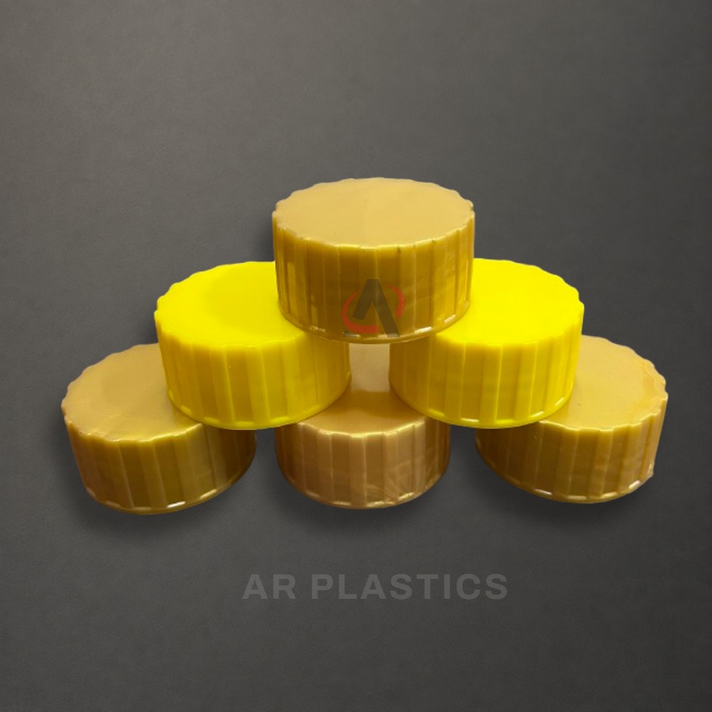 46 Mm Plastic Cap - Plastic, 46 Mm Diameter, Available In All Colors | User-friendly, Lightweight, Screw Cap For Cans, Warranty Included