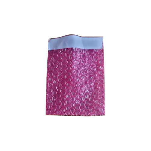 Pink Air Bubble Pouch Bag