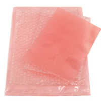 Anti Static Poly Bag - 60 Micron Thick, Red Pp Roll Packaging For Food, Grocery, Garbage Use | Available In Different Sizes, Embossed Surface Handling