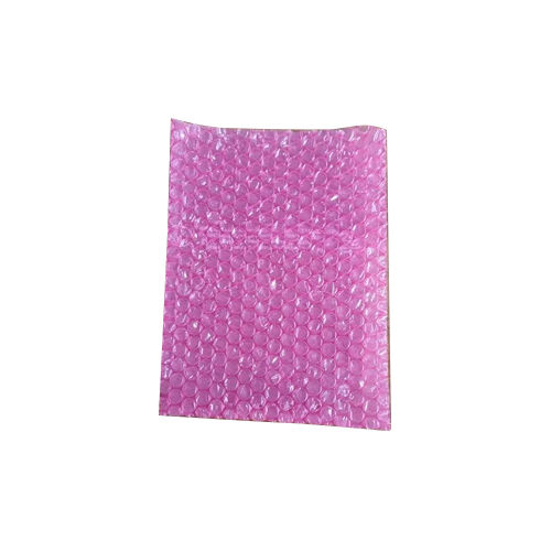 Pink Air Bubble Pouch Bag