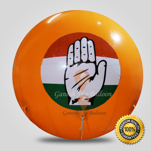 Congress Party Big Size Advertising Hydrogen Balloons