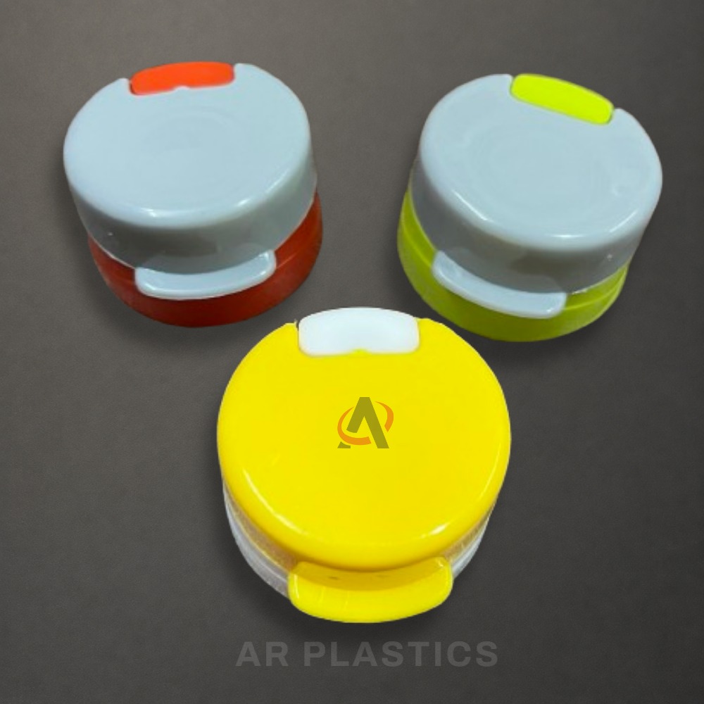 38 MM Flip-Top Cap - Plastic Material, 38 Millimeter Diameter, Available in All Colors | Lightweight, User-Friendly, Customizable Options