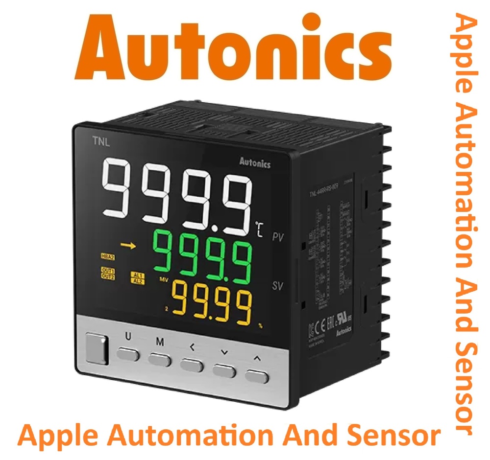 Autonics TNL-46CR-RS-035 Temperature Controller - 100-240VAC Power Supply, RS485 Communication Output, Industrial Usage