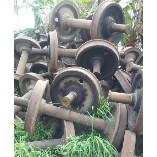 Plain Alloy Steel Railway Wheel