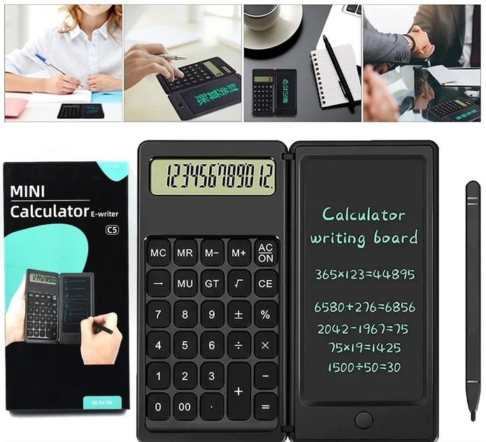 FOLDABLE CALCULATOR WITH 6 INCH
