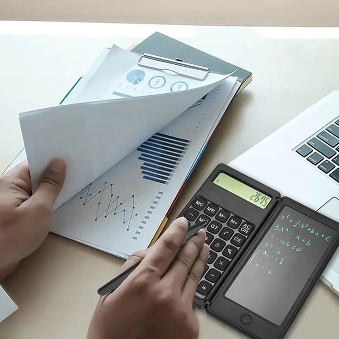 FOLDABLE CALCULATOR WITH 6 INCH