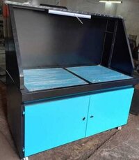 Dust Collector - Metal | 5.3ft X 5ft X 3ft, Blue, 1hp Blower System, Ideal For Foundry & Sheet Metal Grinding Applications