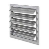 Silver Polycarbonate Ventilation Louvers