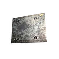 Ms Corner Cleat Plate - Silver Powder Coated Sheet | Industrial & Commercial Grade A Design