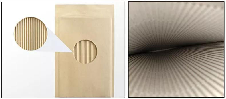 Latest Corrugated Paper Envelope Honeycomb Kraft Packaging Paper Mailer Bags Recycled Bubble Padde