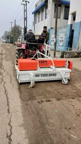 tractor mounted road sweeping machine